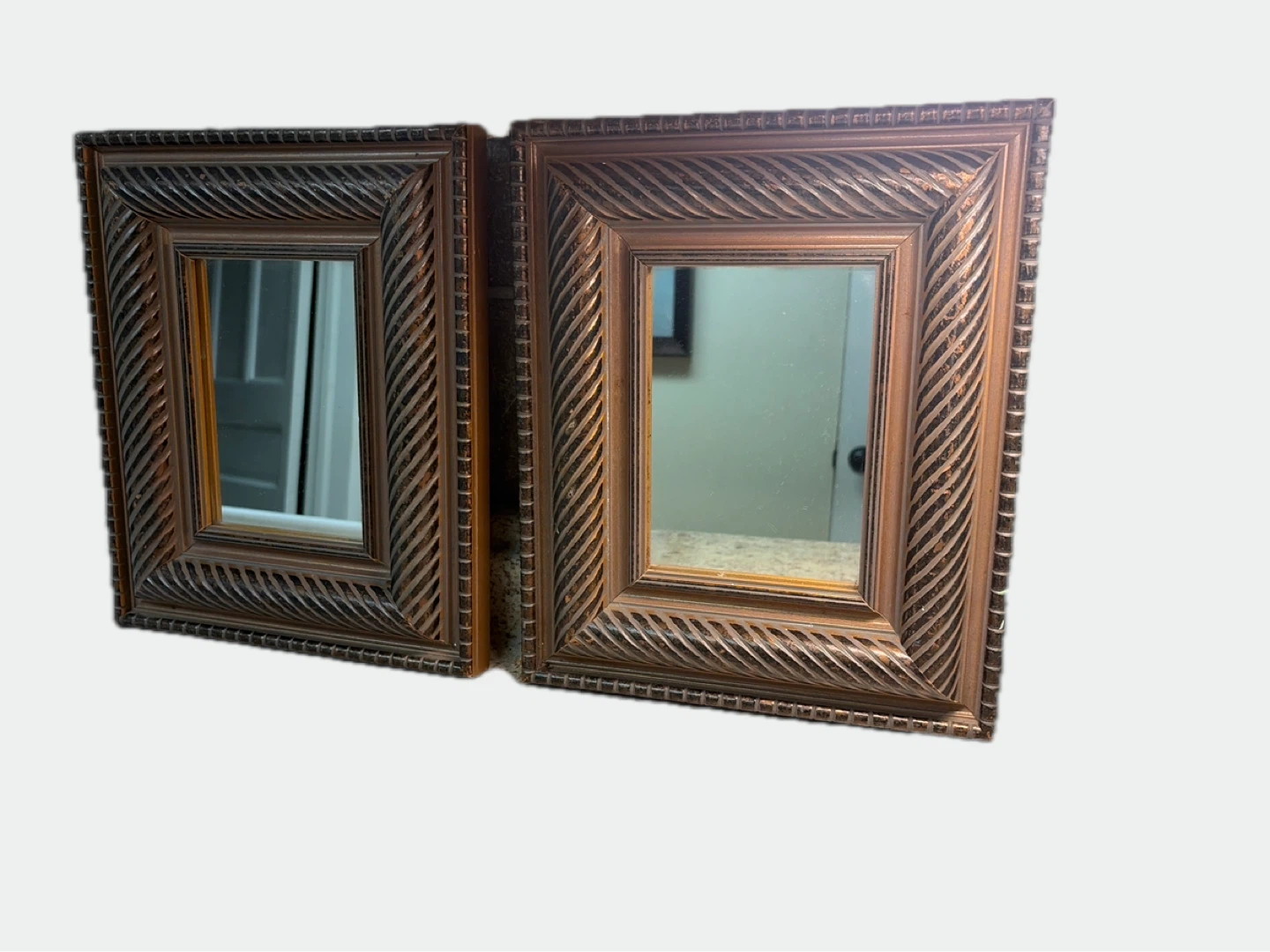Set of Two Decorative Wall Mirrors - photo 2