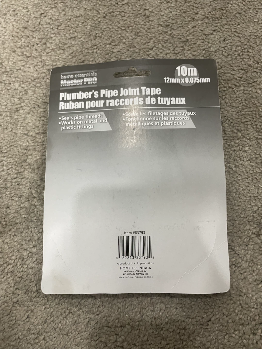 Master PRO Plumber's Pipe Joint Tape - photo 2