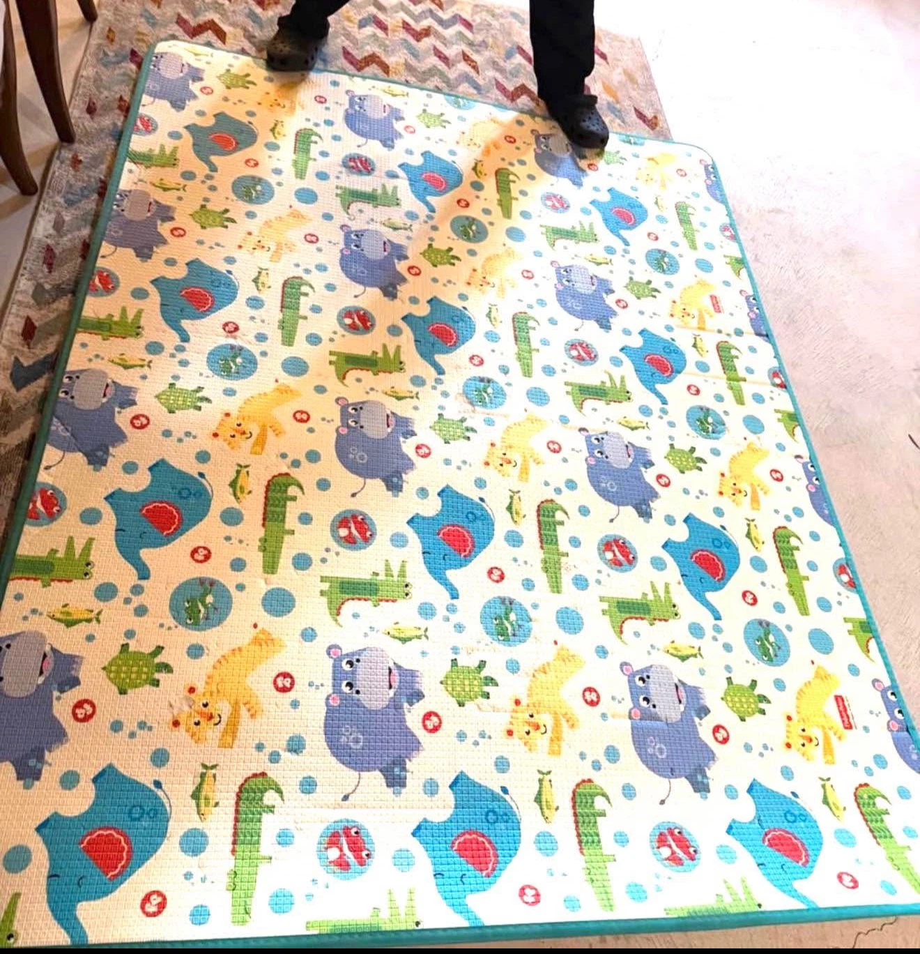 Reversible Baby soft Play Mat