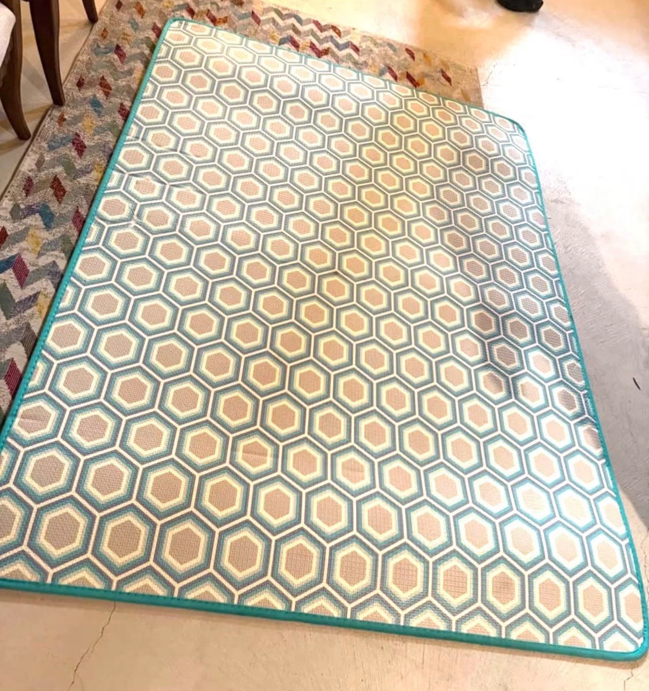 Reversible Baby soft Play Mat - photo 2
