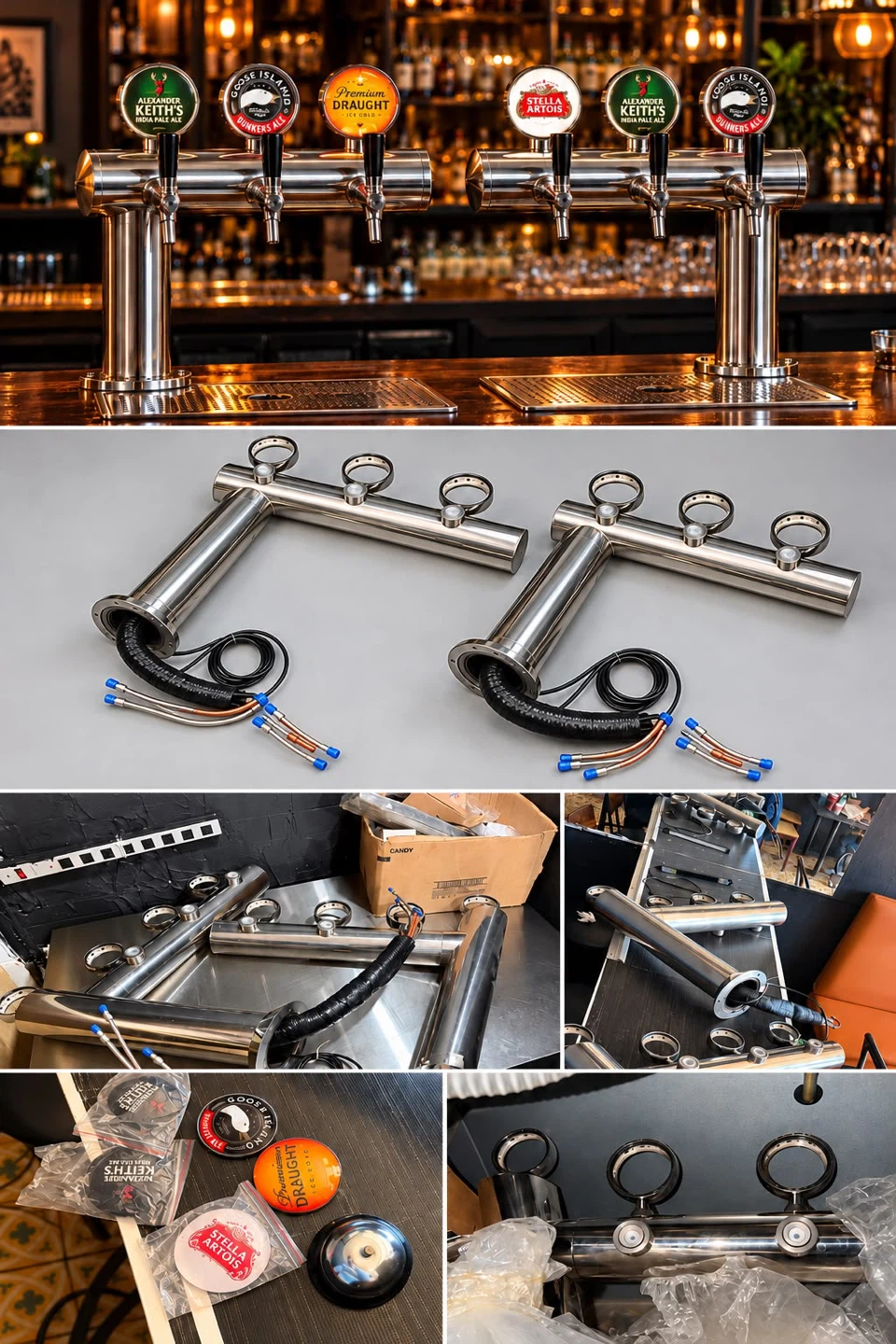 Draft Beer Towers with LED Badge Holders - photo 5