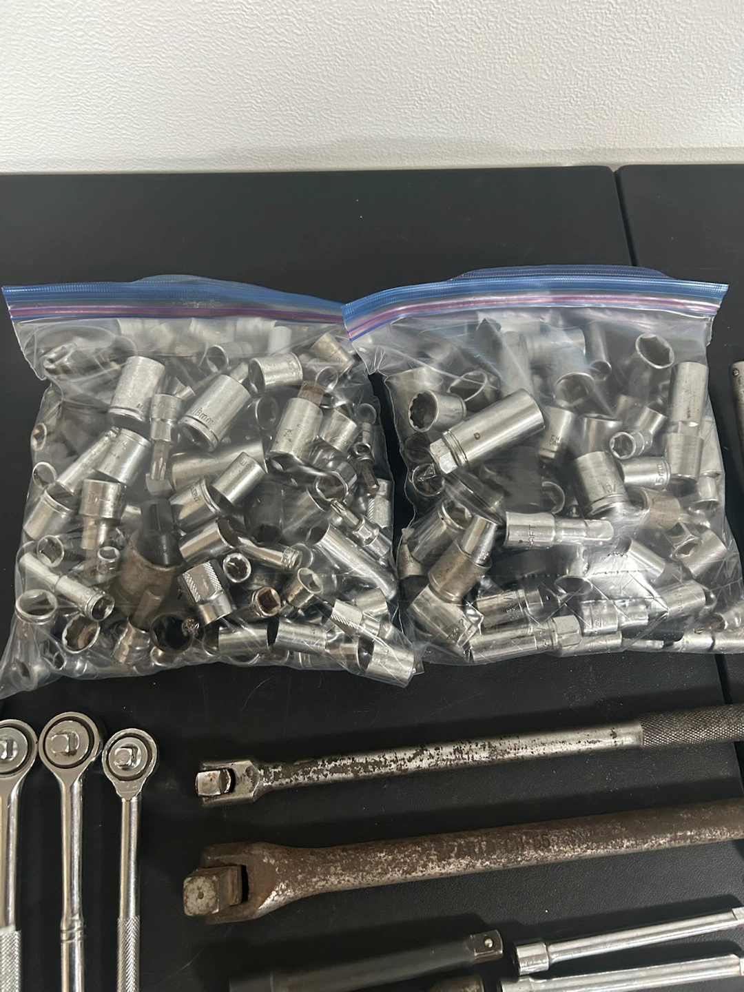 Large Mixed Sockets and Ratchets - photo 3