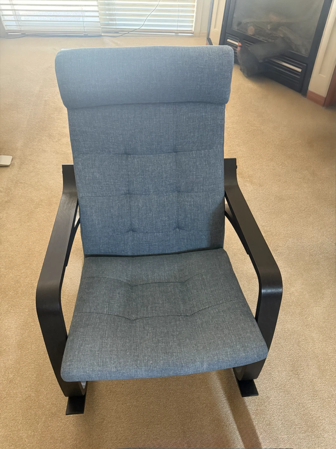 IKEA Poäng Armchair and Footstool - photo 2