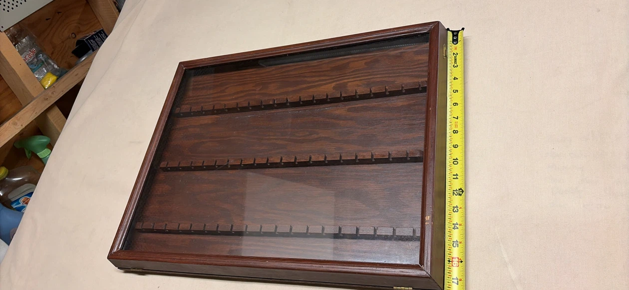 Wooden Collectible Display Case
