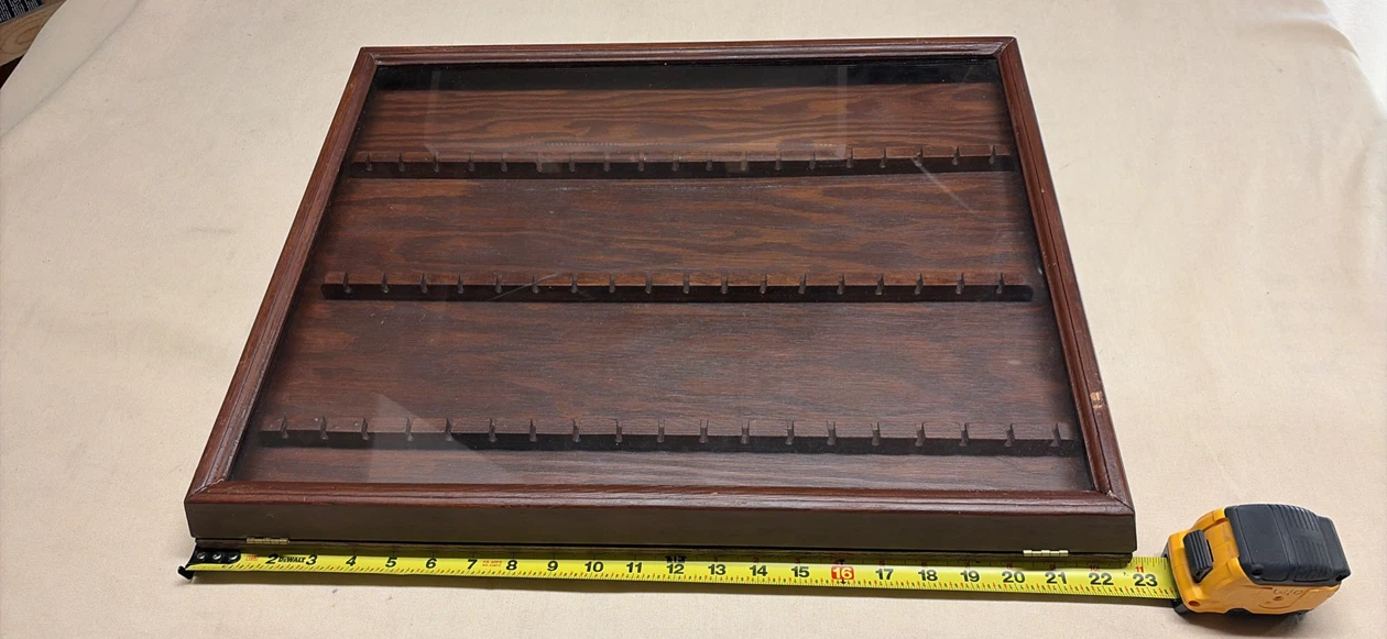 Wooden Collectible Display Case - photo 2