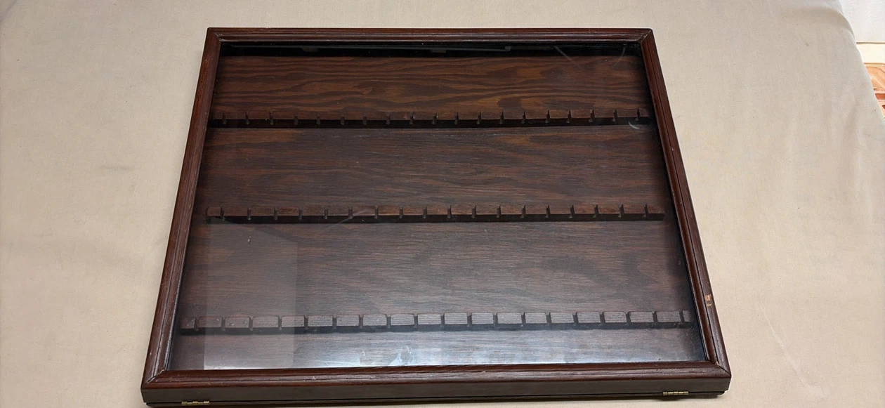 Wooden Collectible Display Case - photo 3