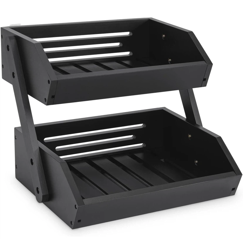 2-Tier Countertop Storage Basket