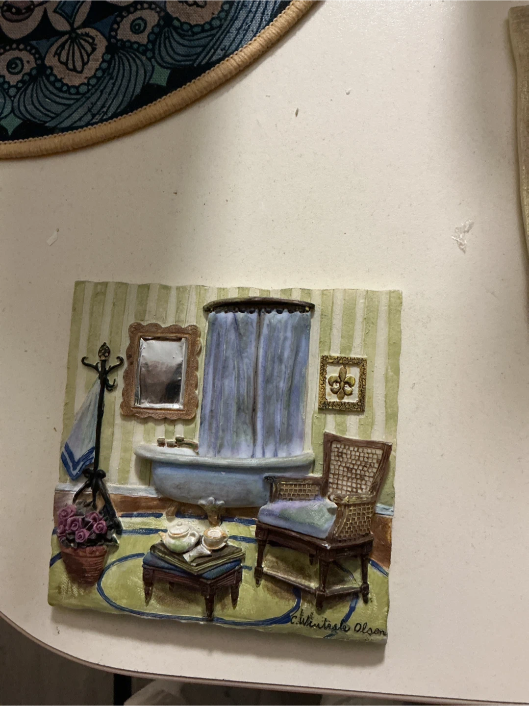 Small Ceramic wall plaques - photo 4