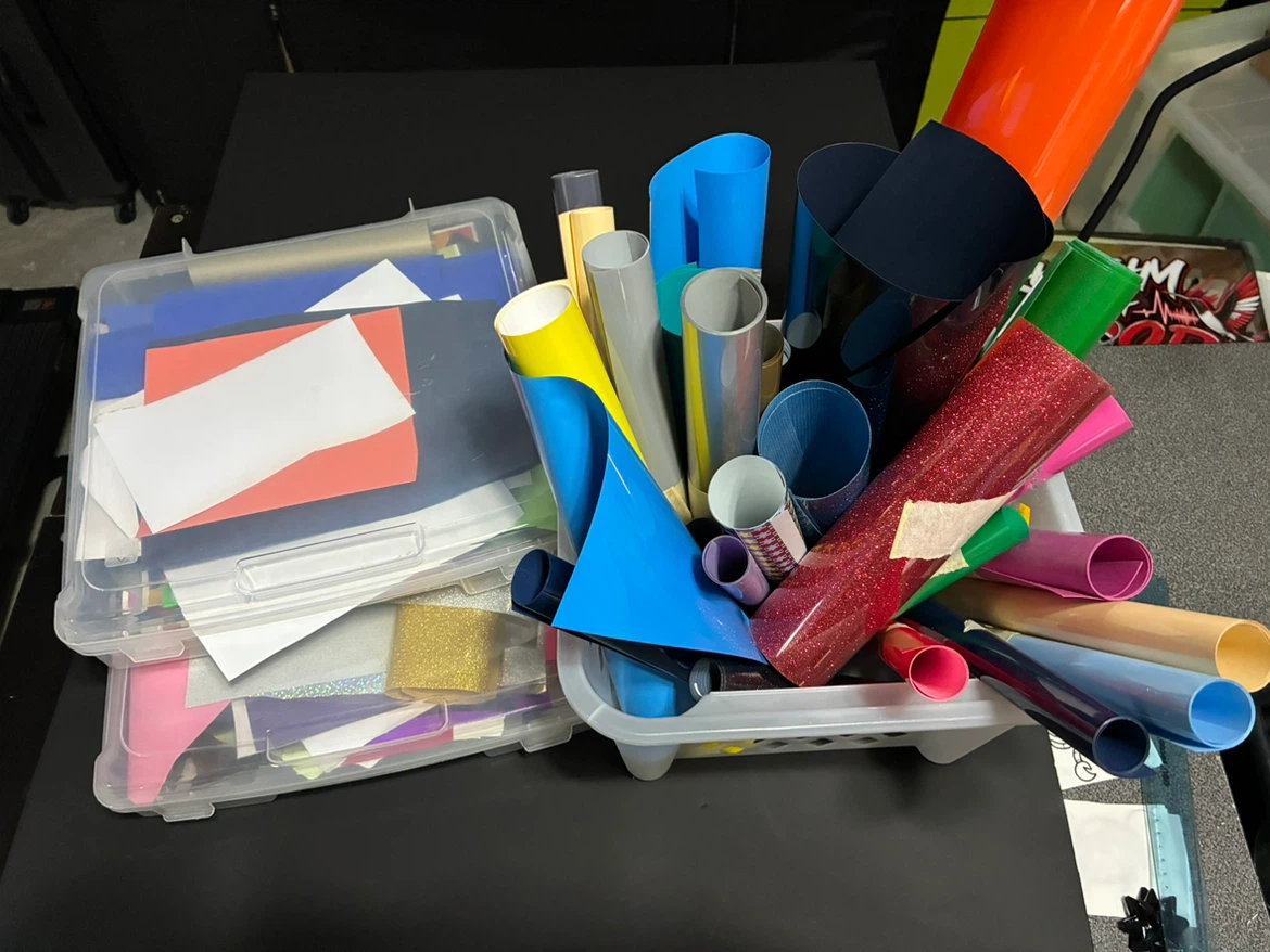 Craft Heat Transfer Vinyl Roll and Sheet Assortment