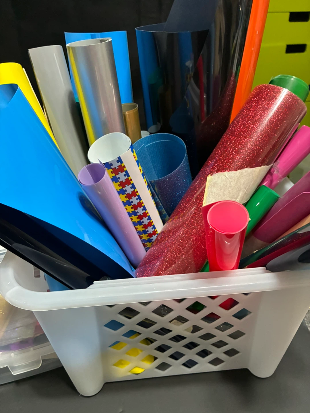 Craft Heat Transfer Vinyl Roll and Sheet Assortment - photo 2