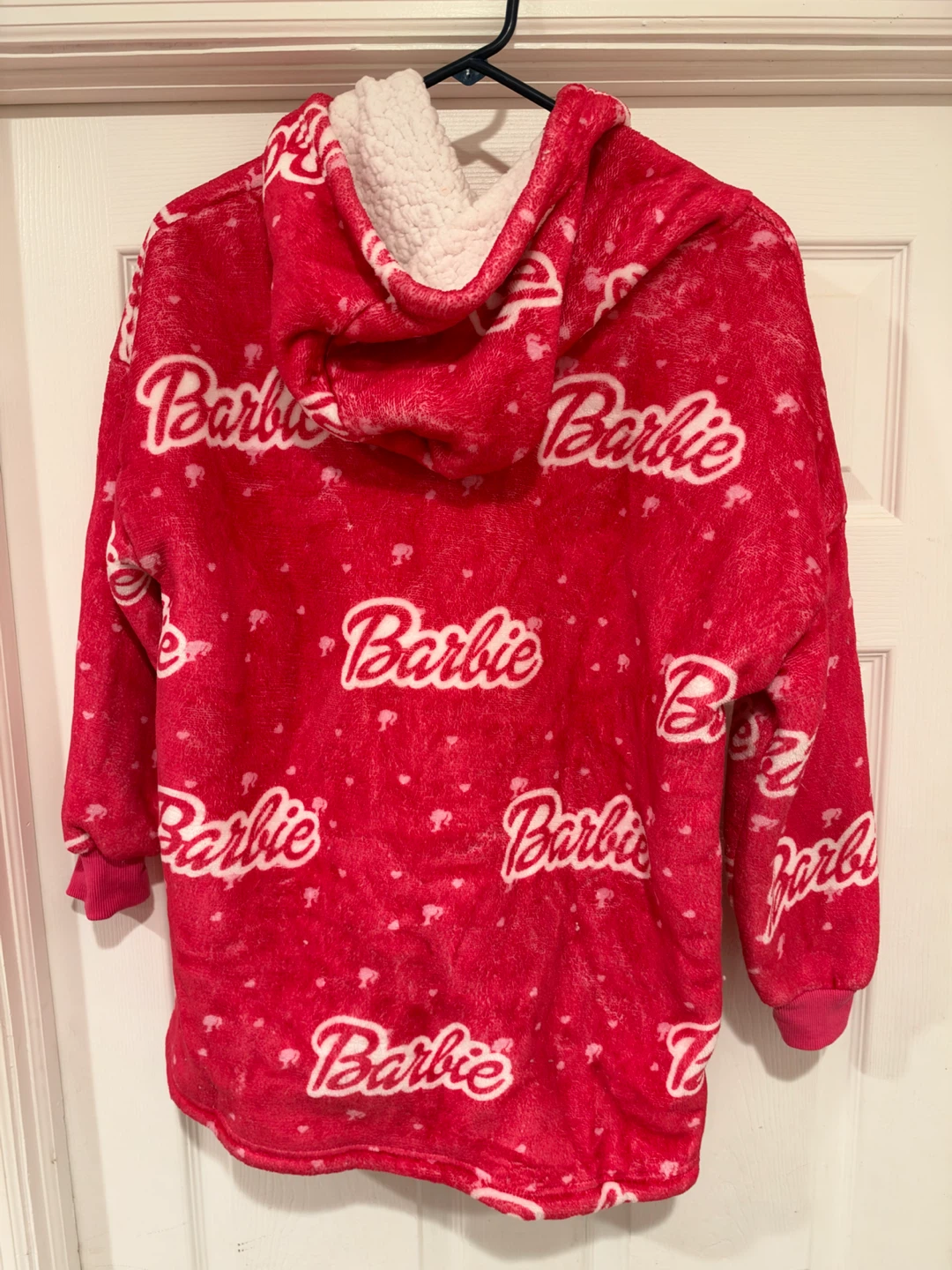 Barbie Oversized Plush Hoodie