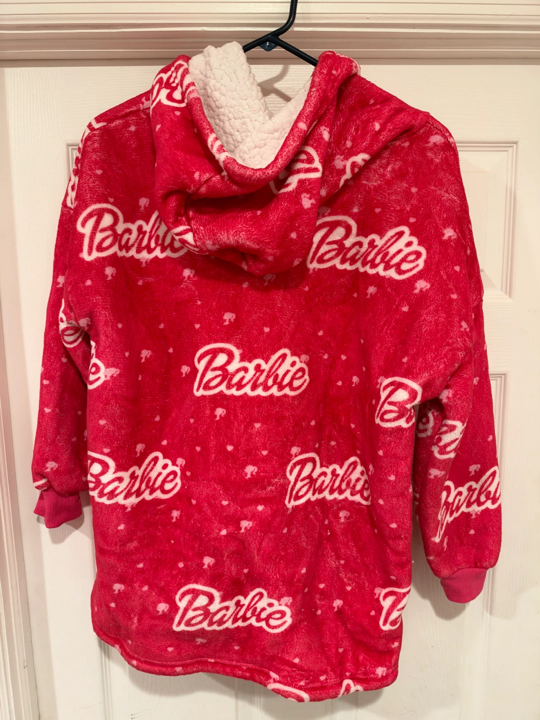 Barbie Oversized Plush Hoodie - photo 2