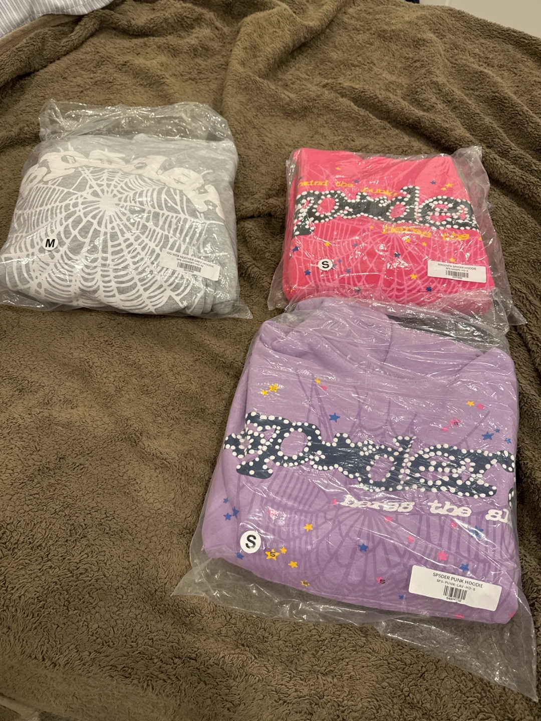 Sp5der Hoodies Various Colours