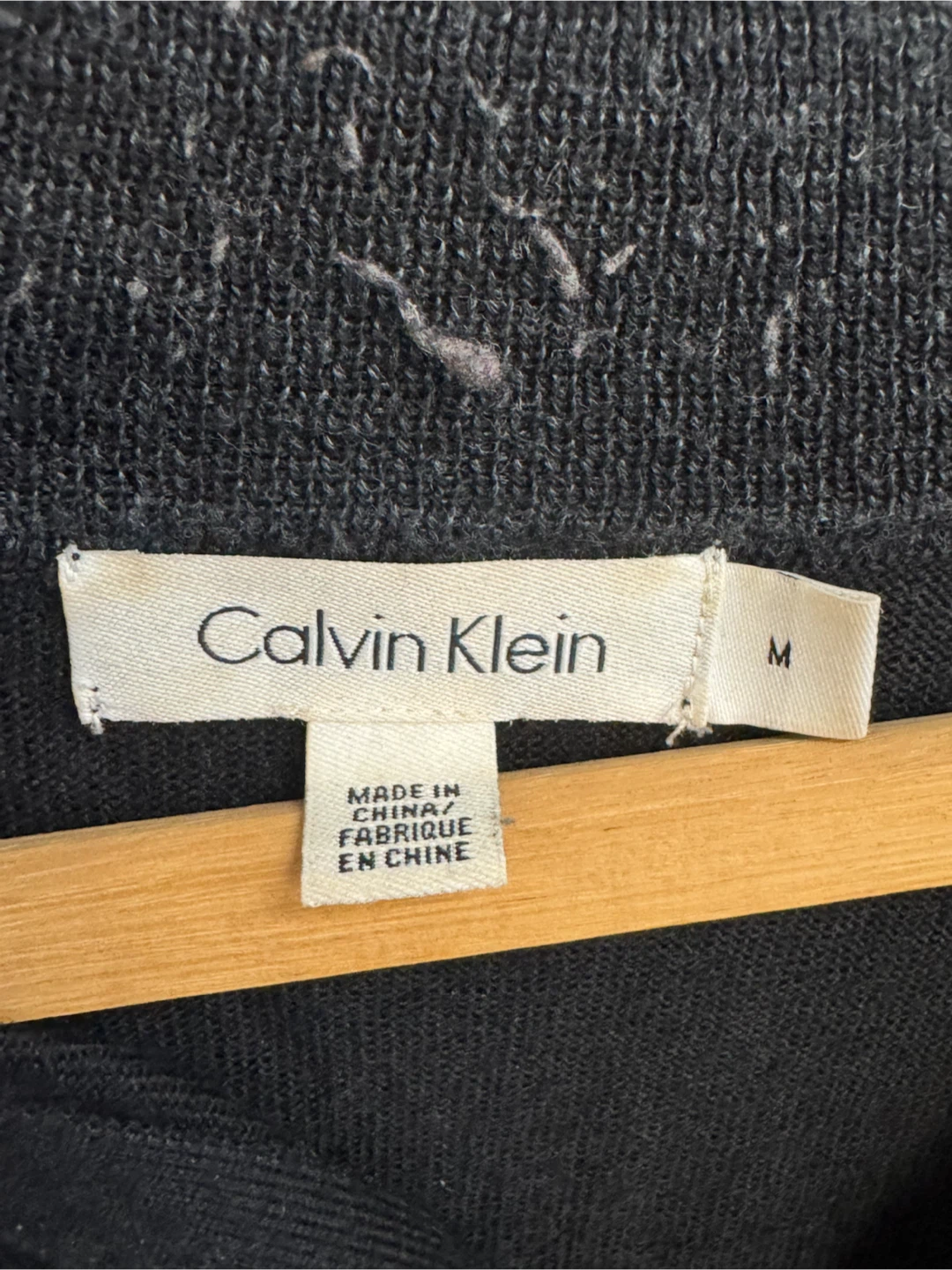 Calvin Klein Black Quarter-Zip Sweater - photo 4