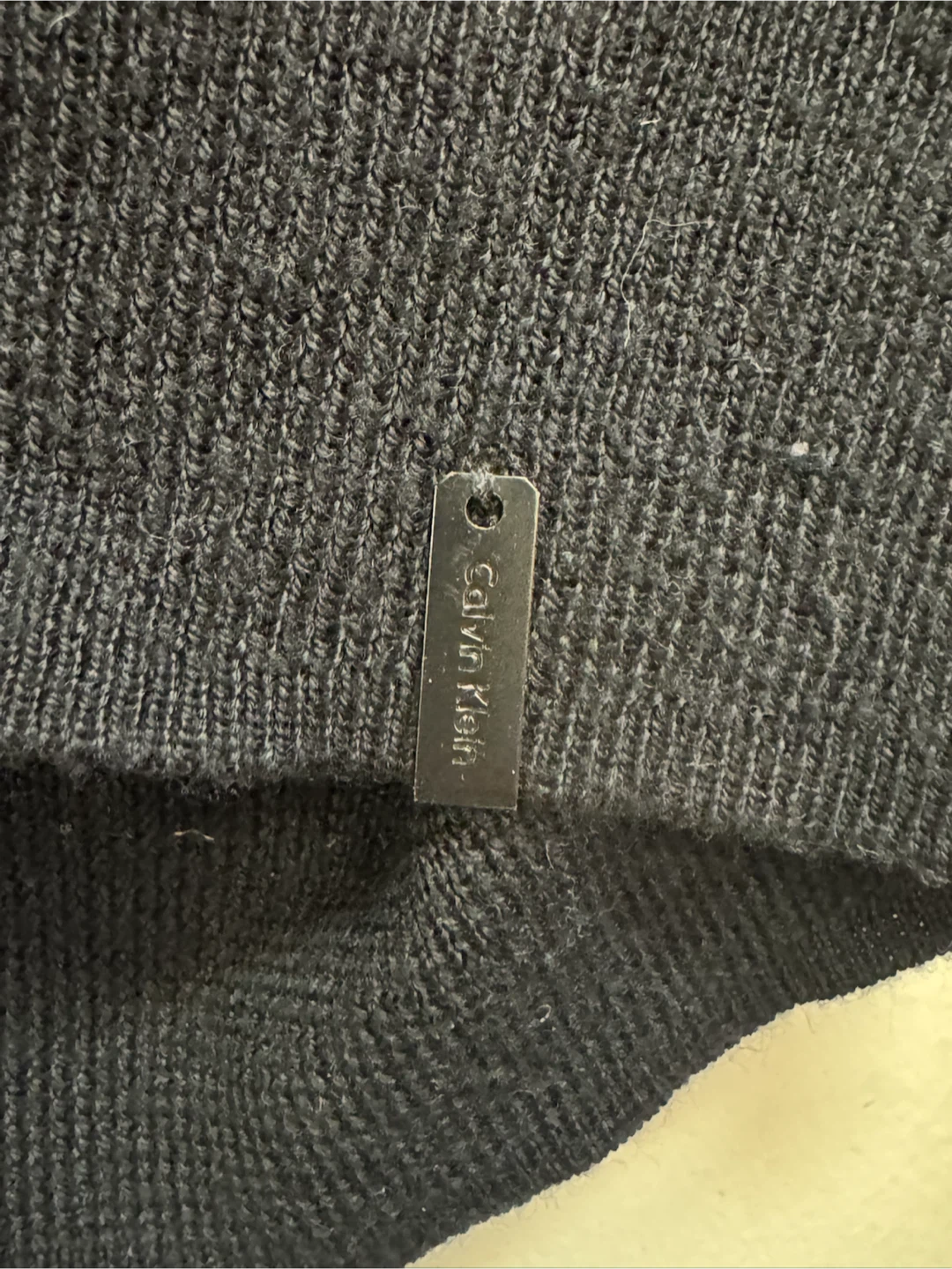 Calvin Klein Black Quarter-Zip Sweater - photo 5