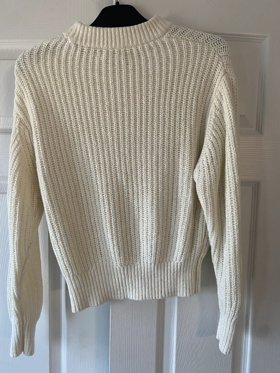 Aritzia Wilfred Cream Ribbed Sweater - photo 4