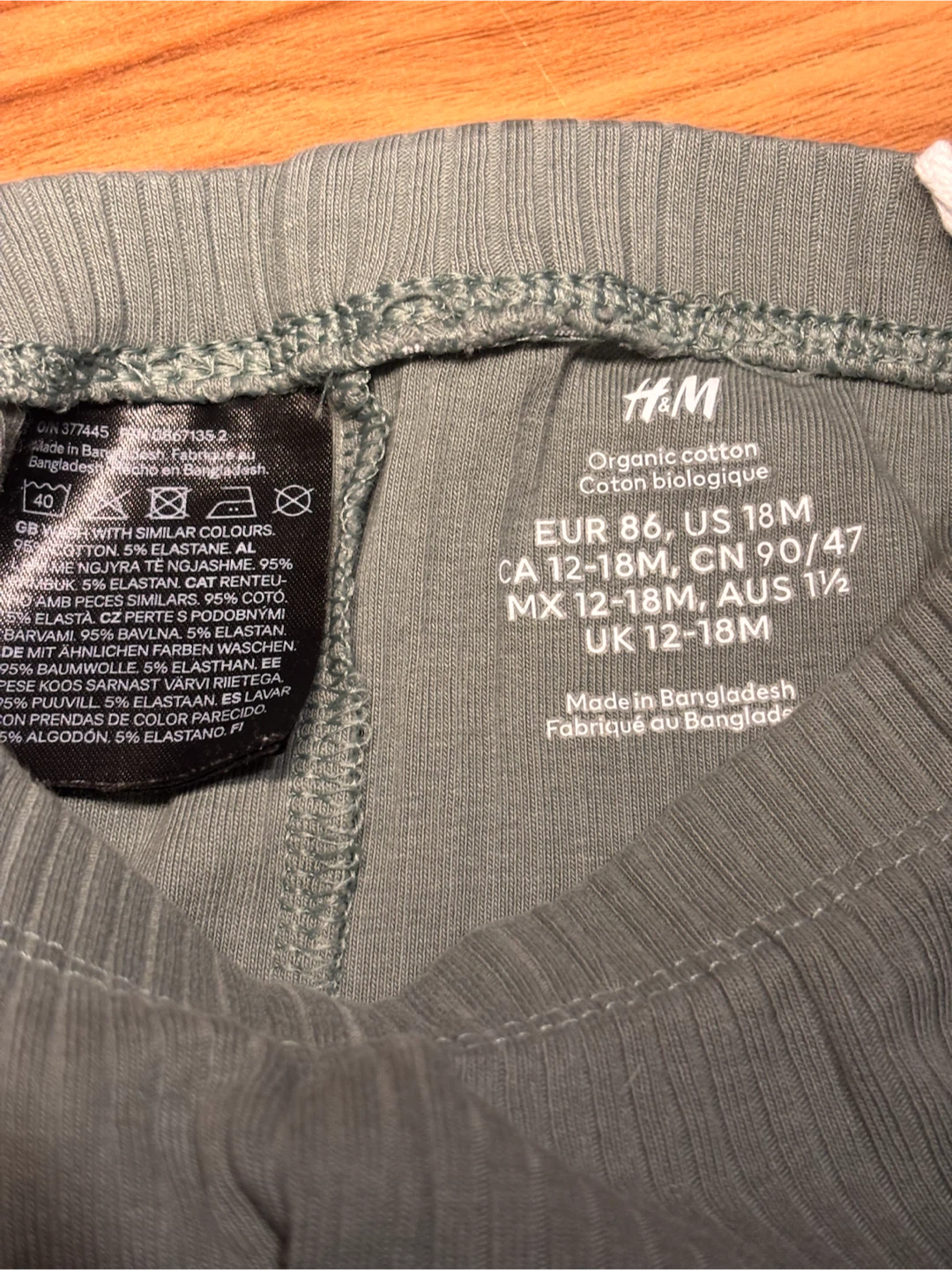 H&M Ribbed Cotton Outfit sz12-18 months - photo 5