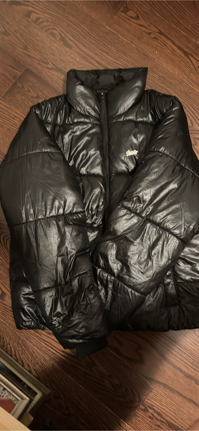 Pull&Bear Black Puffer Jacket