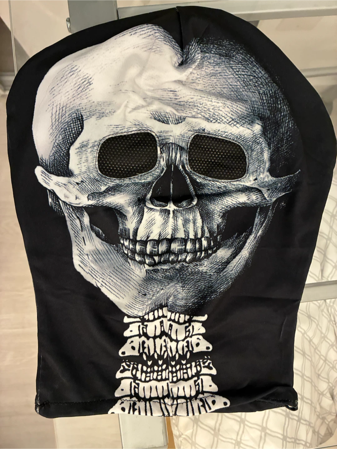 Realistic Halloween skull mask, Unisex Balaclava Mask