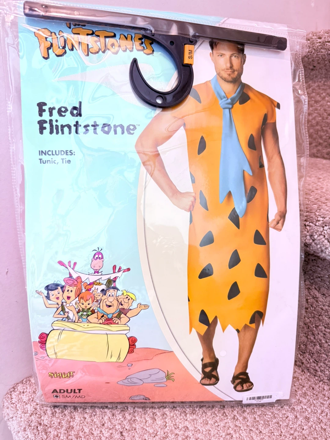 Fred Flintstone Adult Costume Size SM/MD