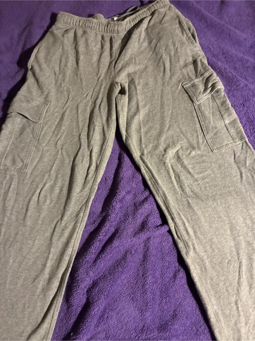 Aritzia Sweatfleece Mega Fit Cargo Sweatpants
