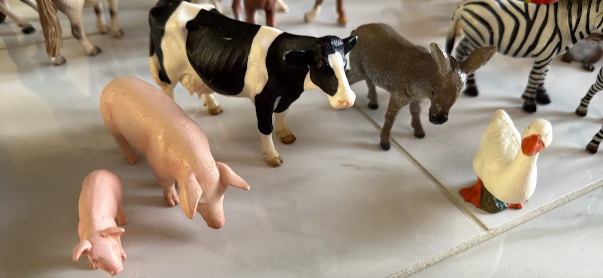 Large collection of PAPO & Schleich animal figure figures - photo 4
