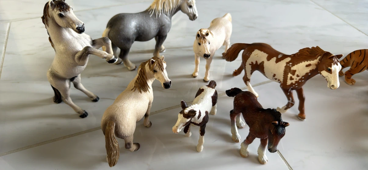 Large collection of PAPO & Schleich animal figure figures - photo 5
