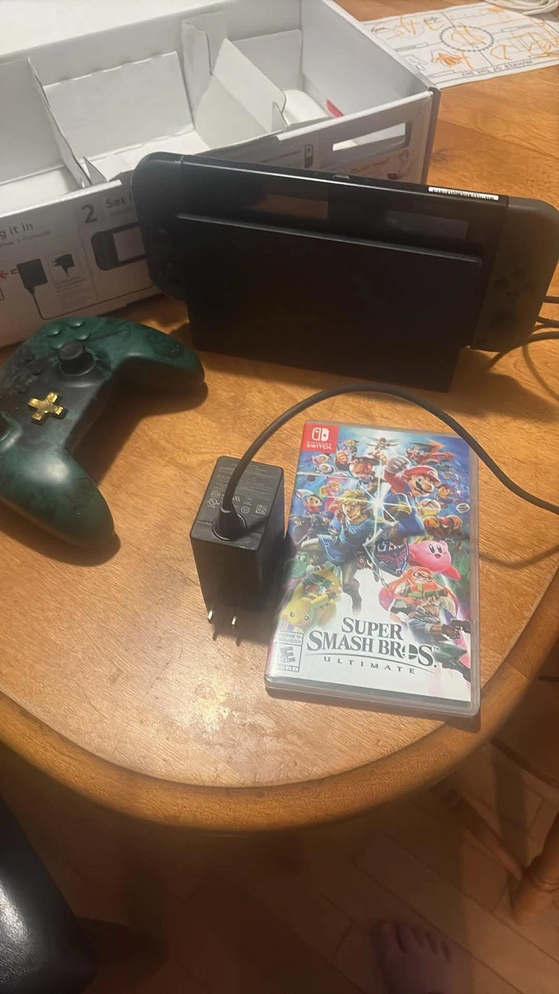 Nintendo Switch Console with Super Smash Bros. Ultimate