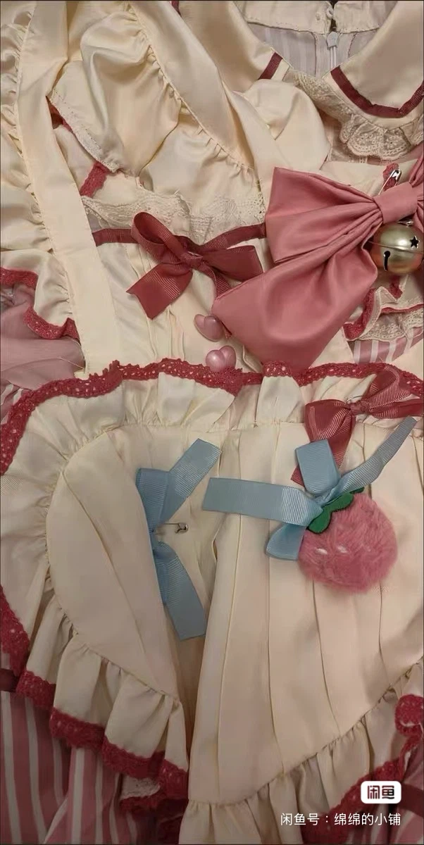 Pink Lolita maid outfit Dress - photo 4