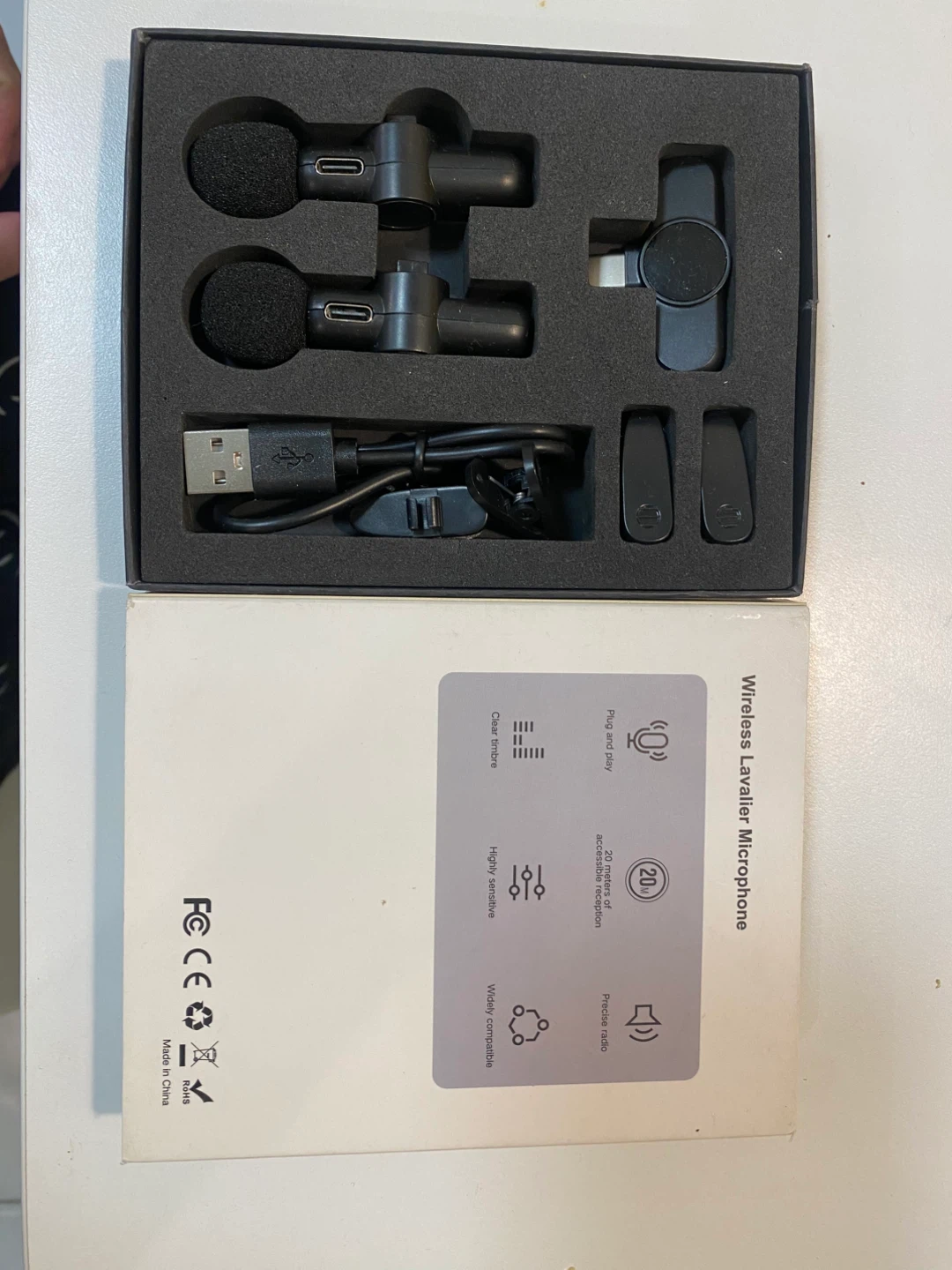 Never used - Wireless Microphone Set - photo 2