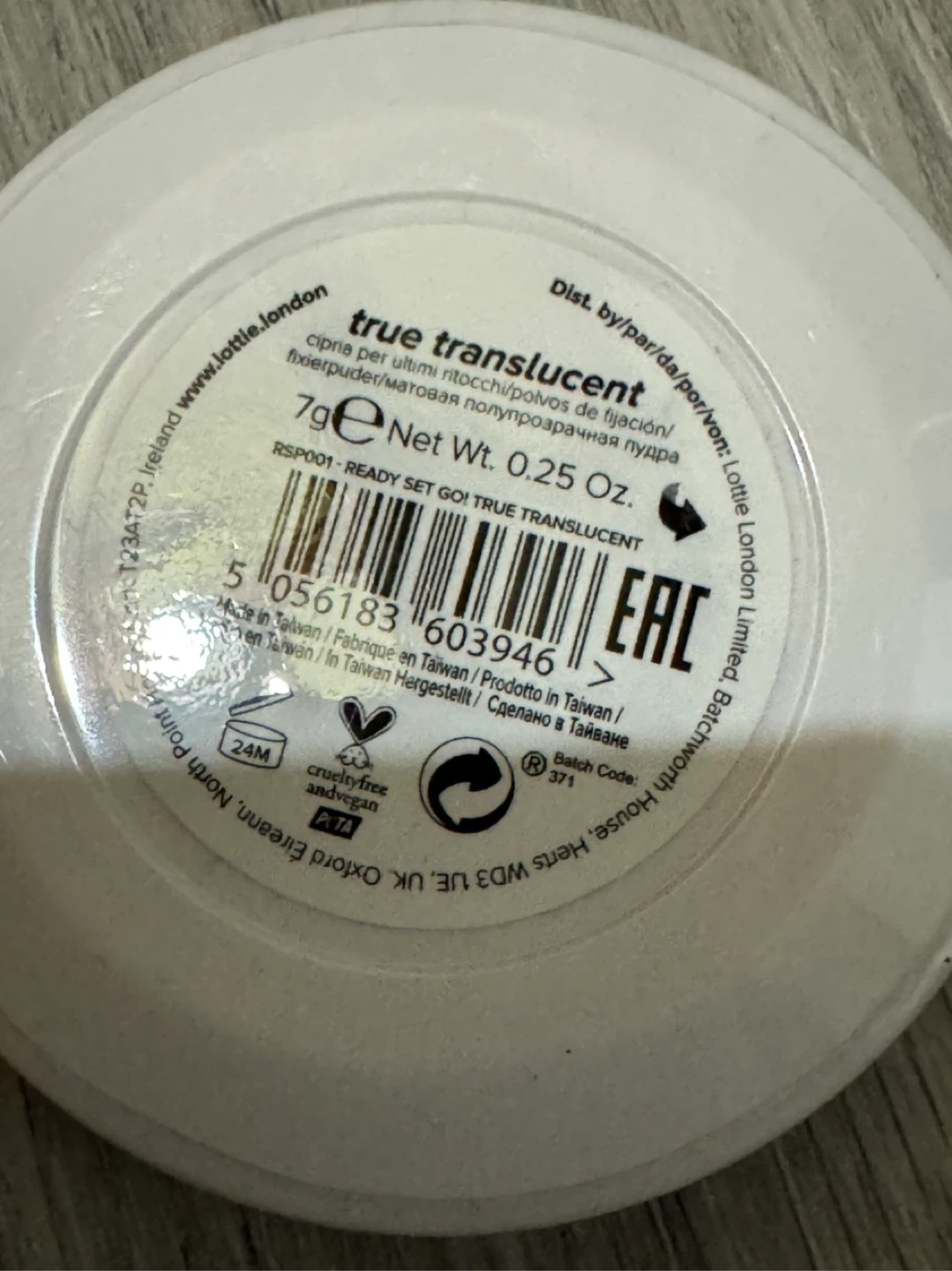 Lottie London Ready Set Go Pressed Setting Powder - photo 2
