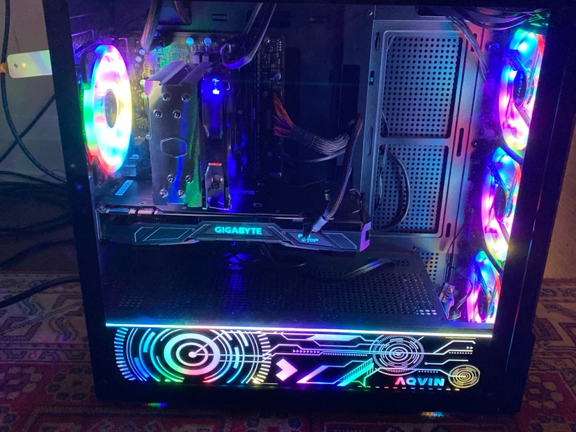 Aqvin Desktop Gaming PC with Gigabyte GPU - photo 2