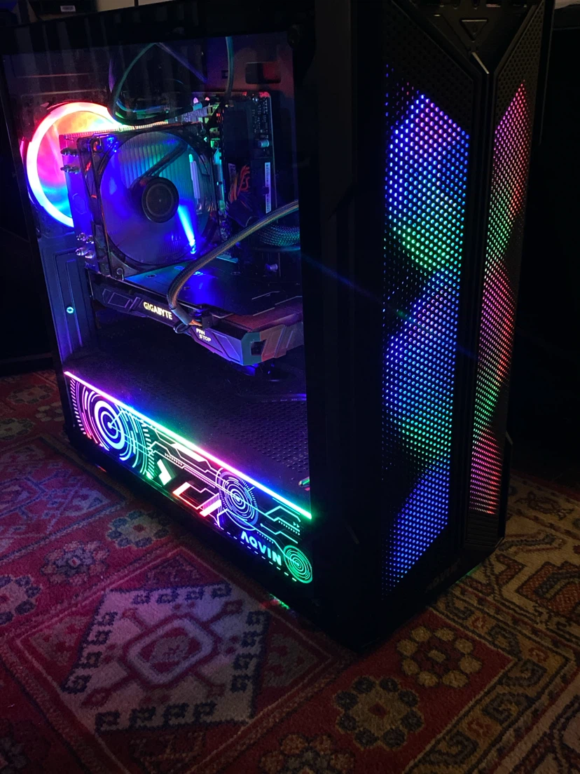 Aqvin Desktop Gaming PC with Gigabyte GPU - photo 3