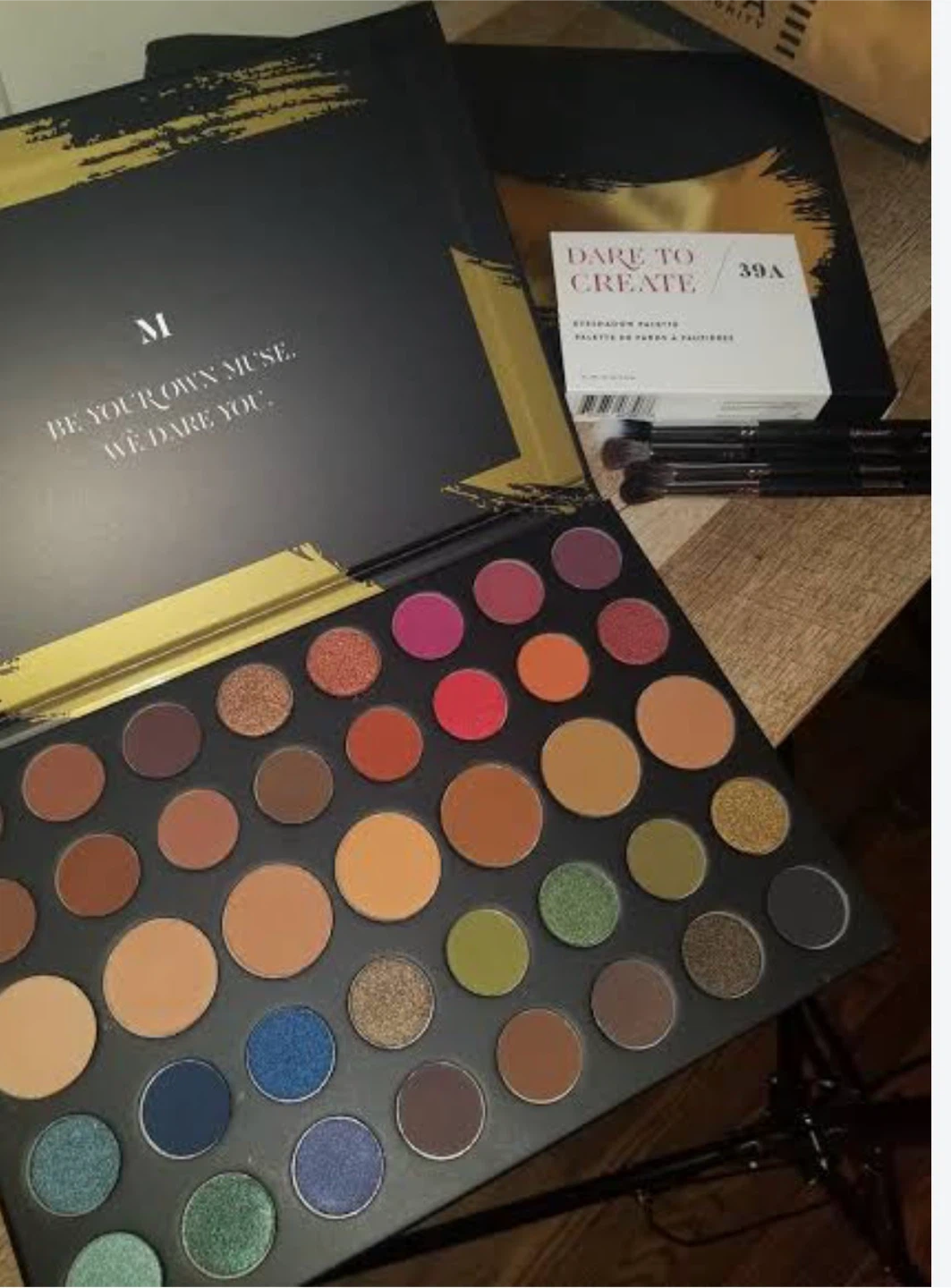 Morphe 39A Dare to Create Eyeshadow Palette