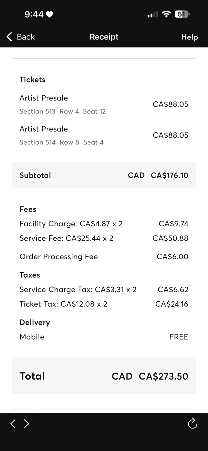 2 Backstreet Boys Tickets - Feb 27 Toronto