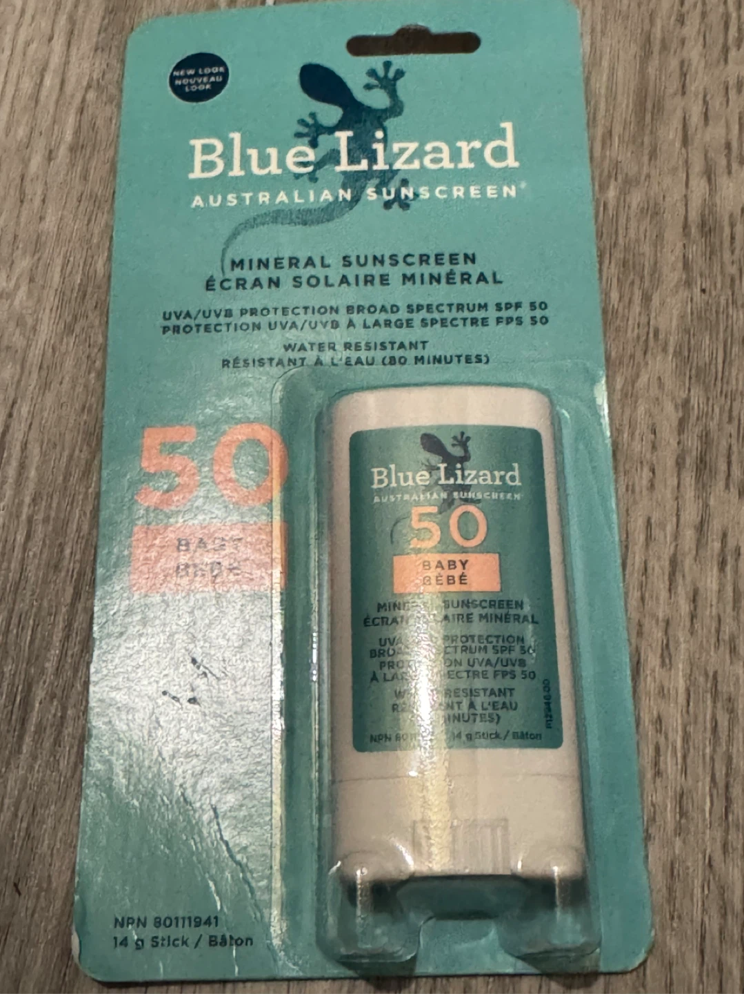 Blue Lizard Baby Mineral Sunscreen Stick SPF 50