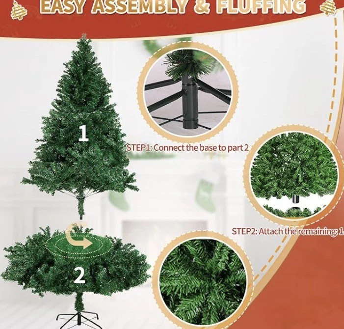 Artificial Christmas Tree 4 FT - With Storage Bag - New - photo 2