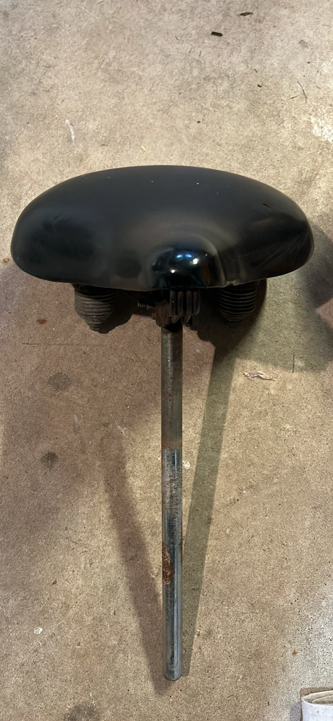 Vintage Schwinn Permaco 116 Bicycle Saddle