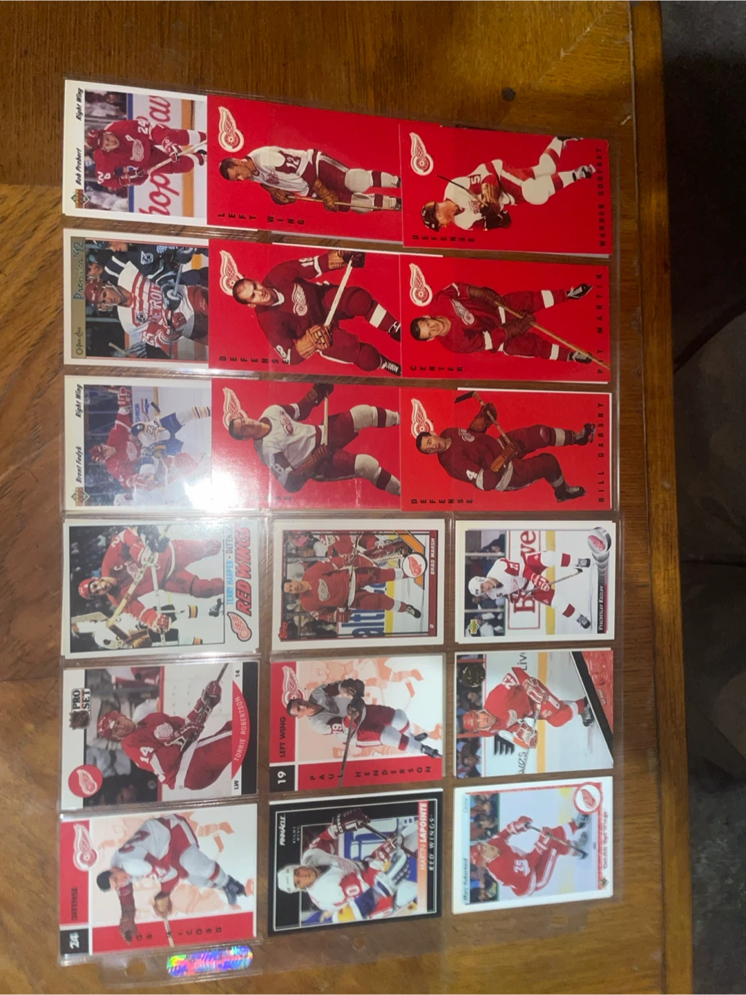 Vintage Detroit Red Wings Hockey Card Collection - photo 4