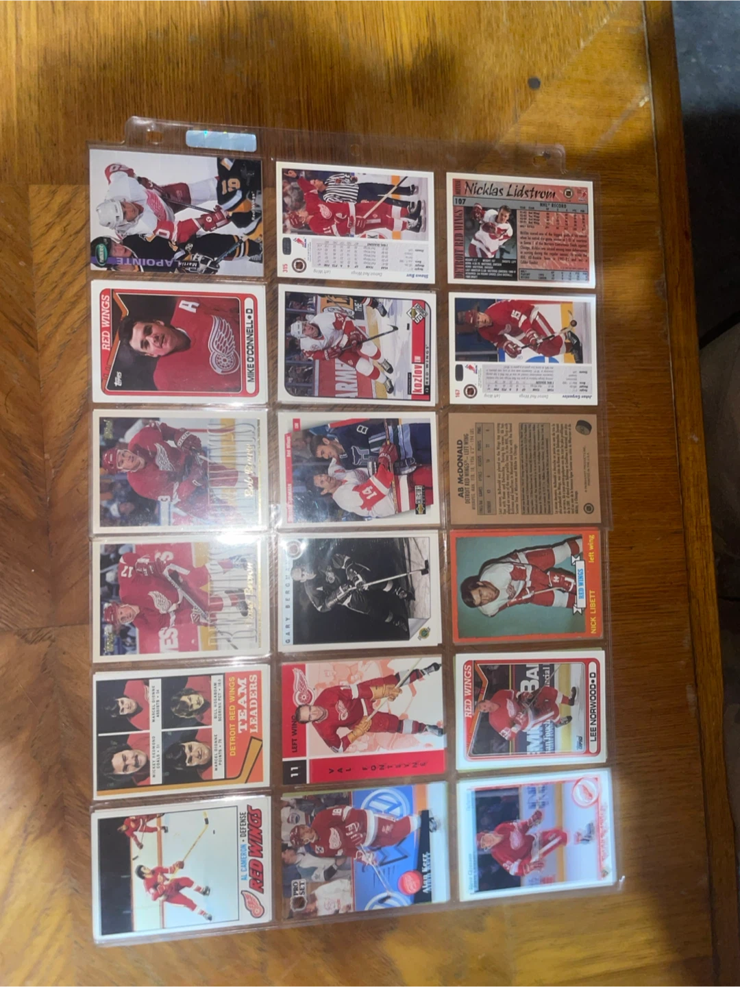 Vintage Detroit Red Wings Hockey Card Collection - photo 5
