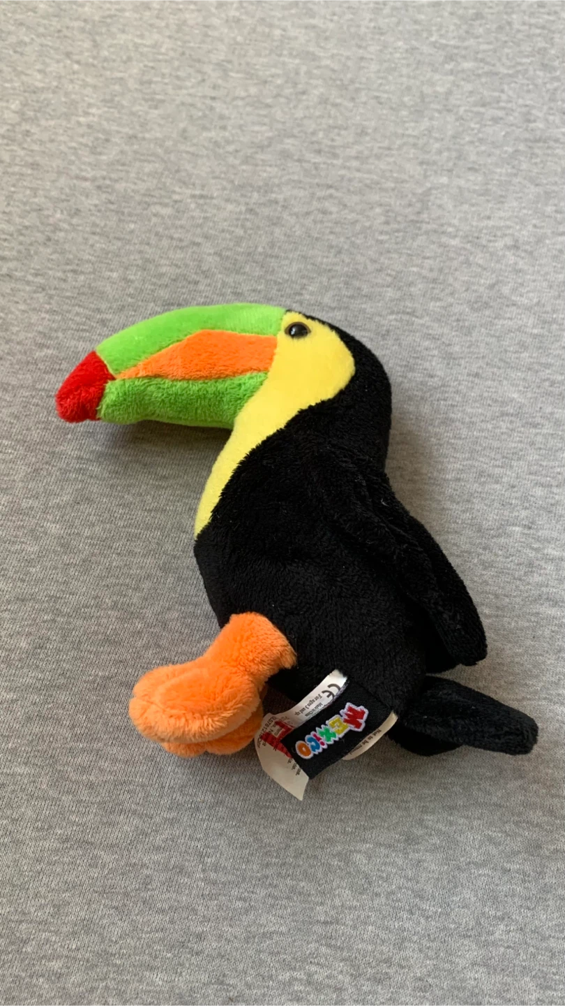 Plush Toucan Toy