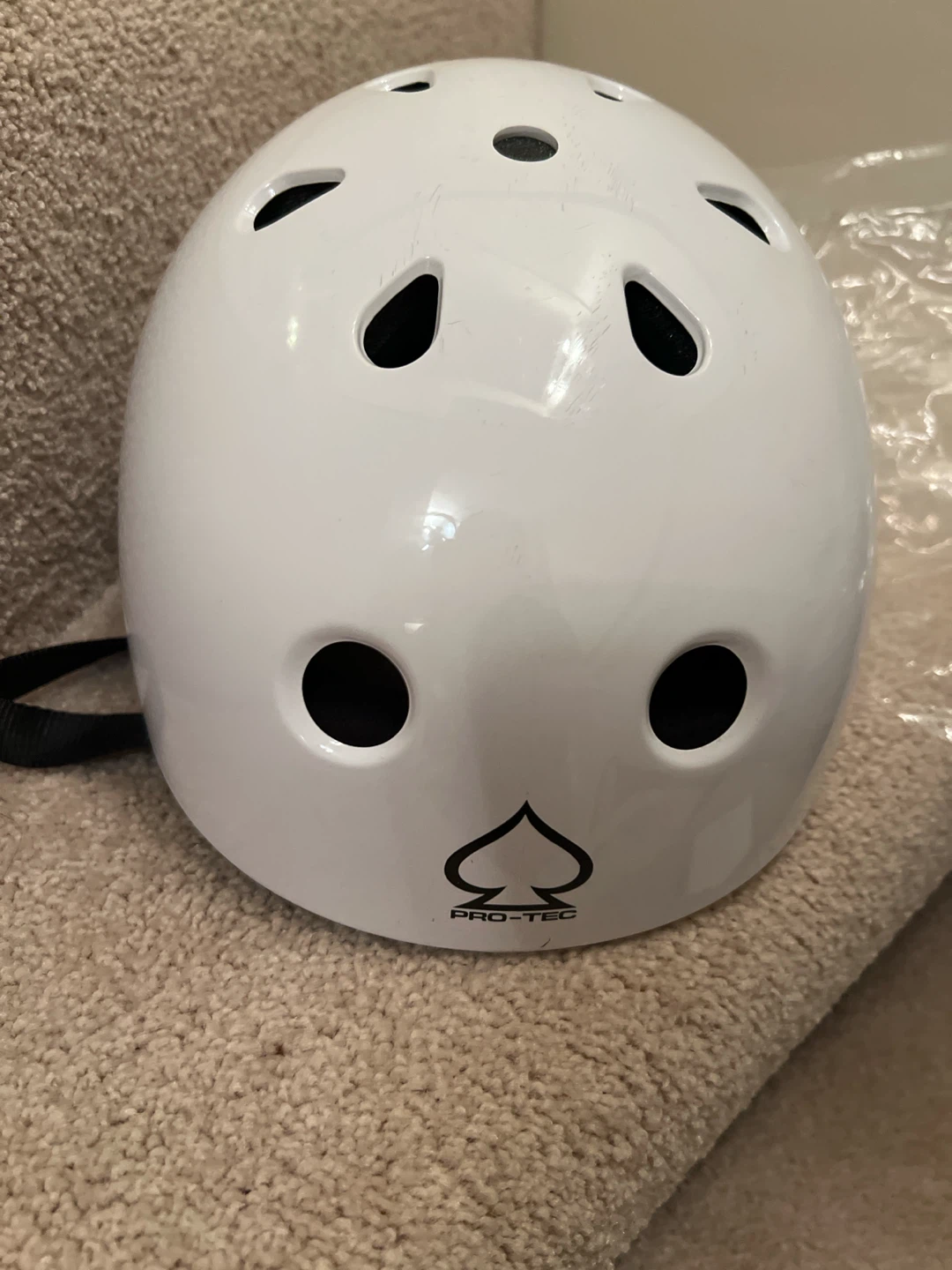 Pro-Tec Classic Skate Helmet Gloss White Large