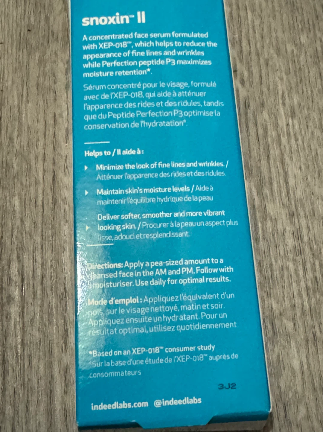 Indeed Laboratories Snoxin II Facial Line Serum - photo 2