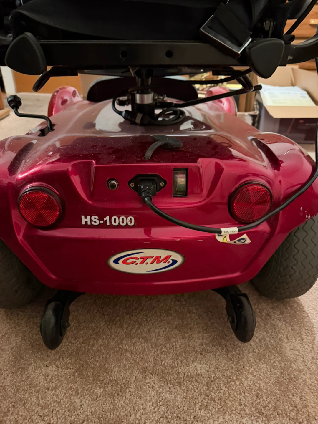CTM HS-1000 Power Mobility Scooter - photo 2