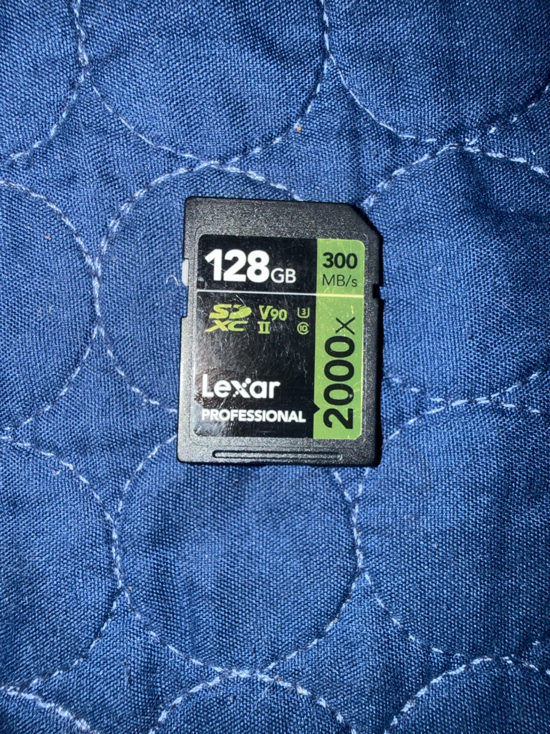 Lexar Professional 128GB 2000x SDXC Memory Card