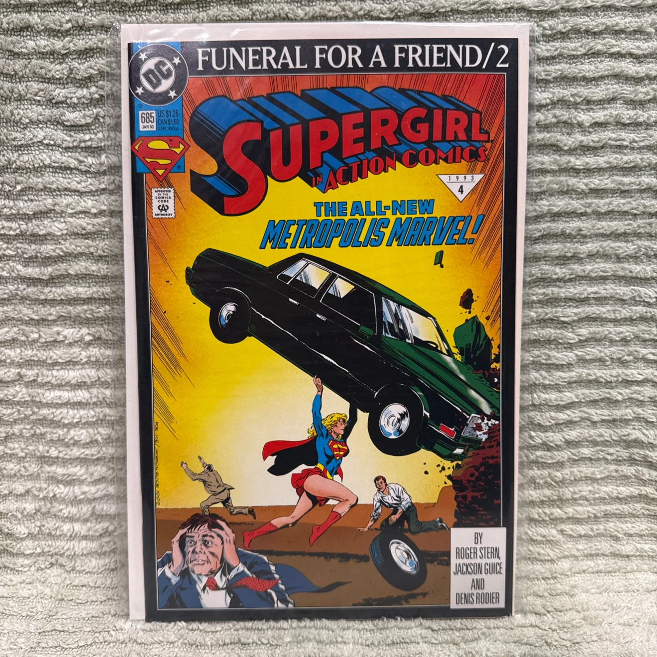 SUPERMAN FUNERAL 2 Comics No. 685