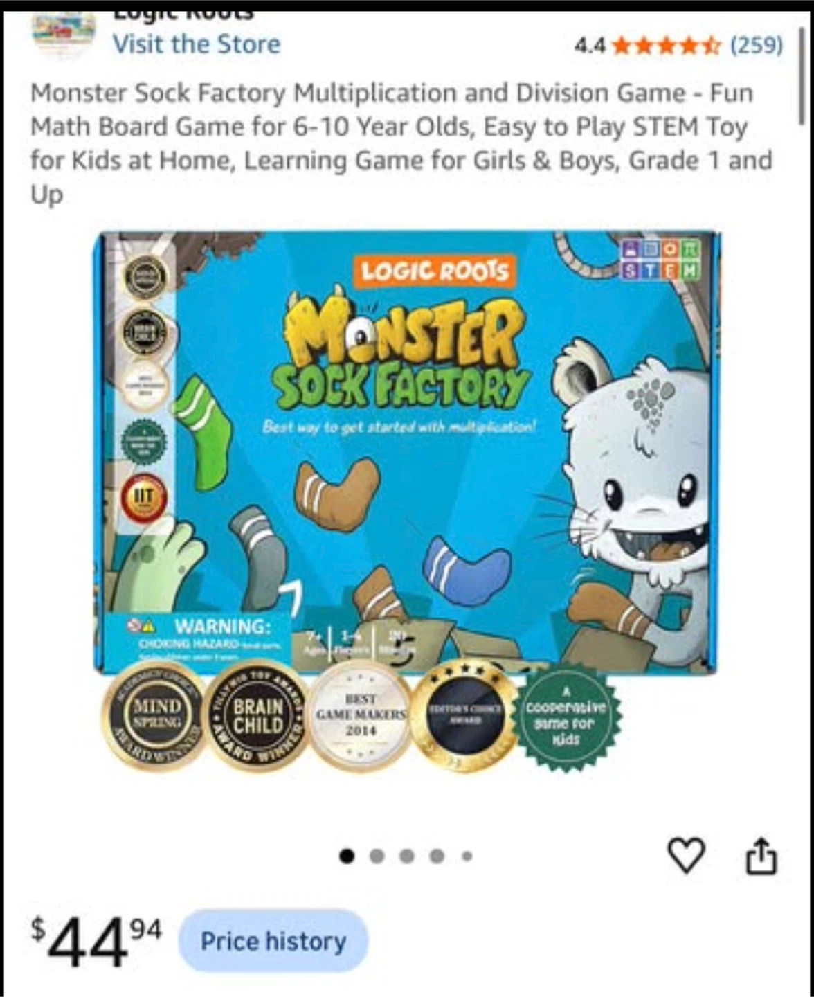 Free with a purchase $60 or more (Retail $44 plus tax)