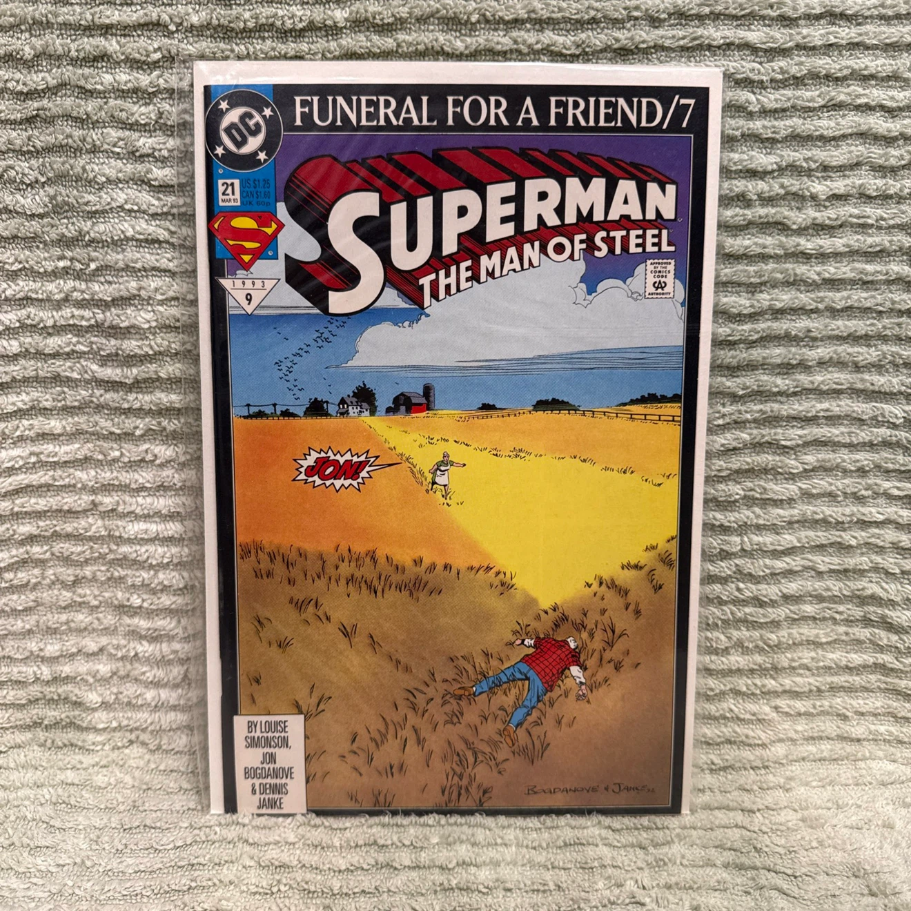 SUPERMAN FUNERAL 7 #21 Comic Book