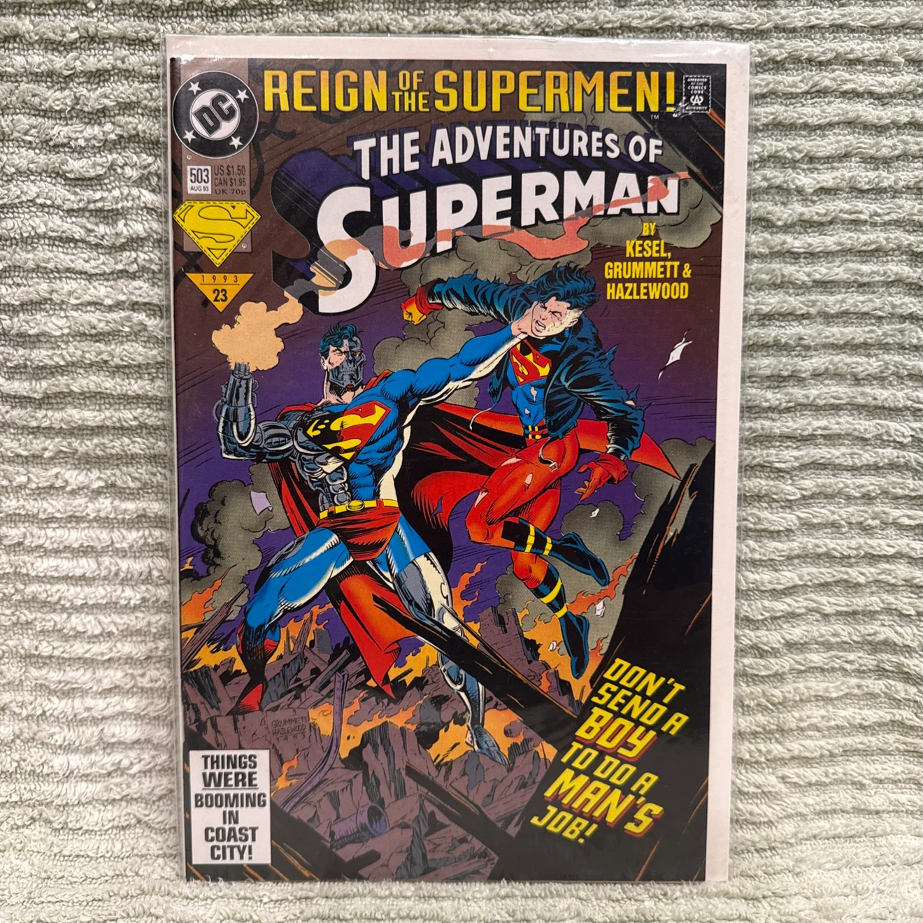 REIGN OF THE SUPERMEN #503 Comic Book