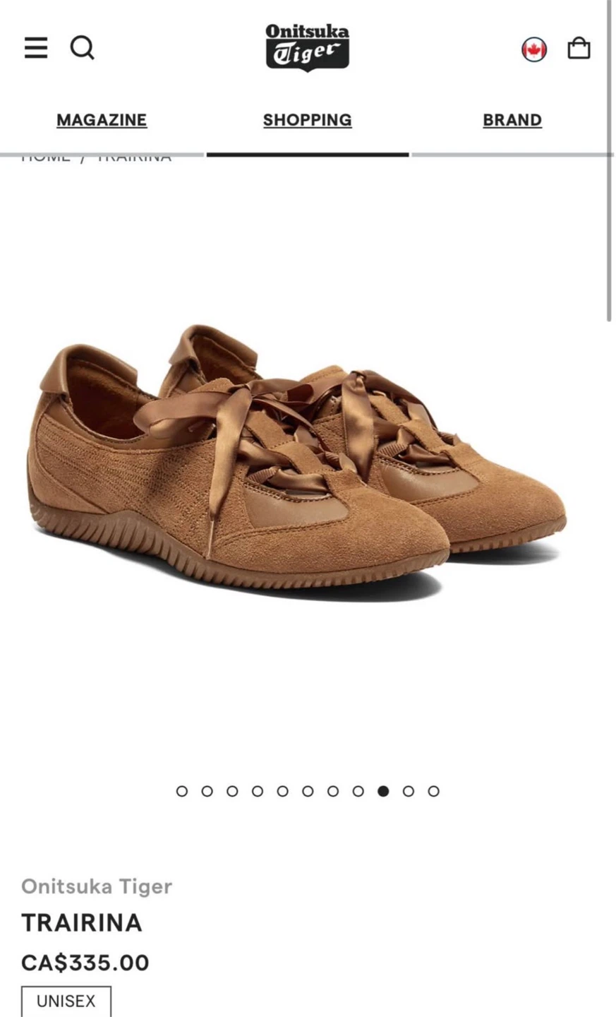 Brand New. Onitsuka Tiger Trairina Shoes